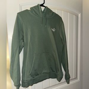 Green Puma Hoodie